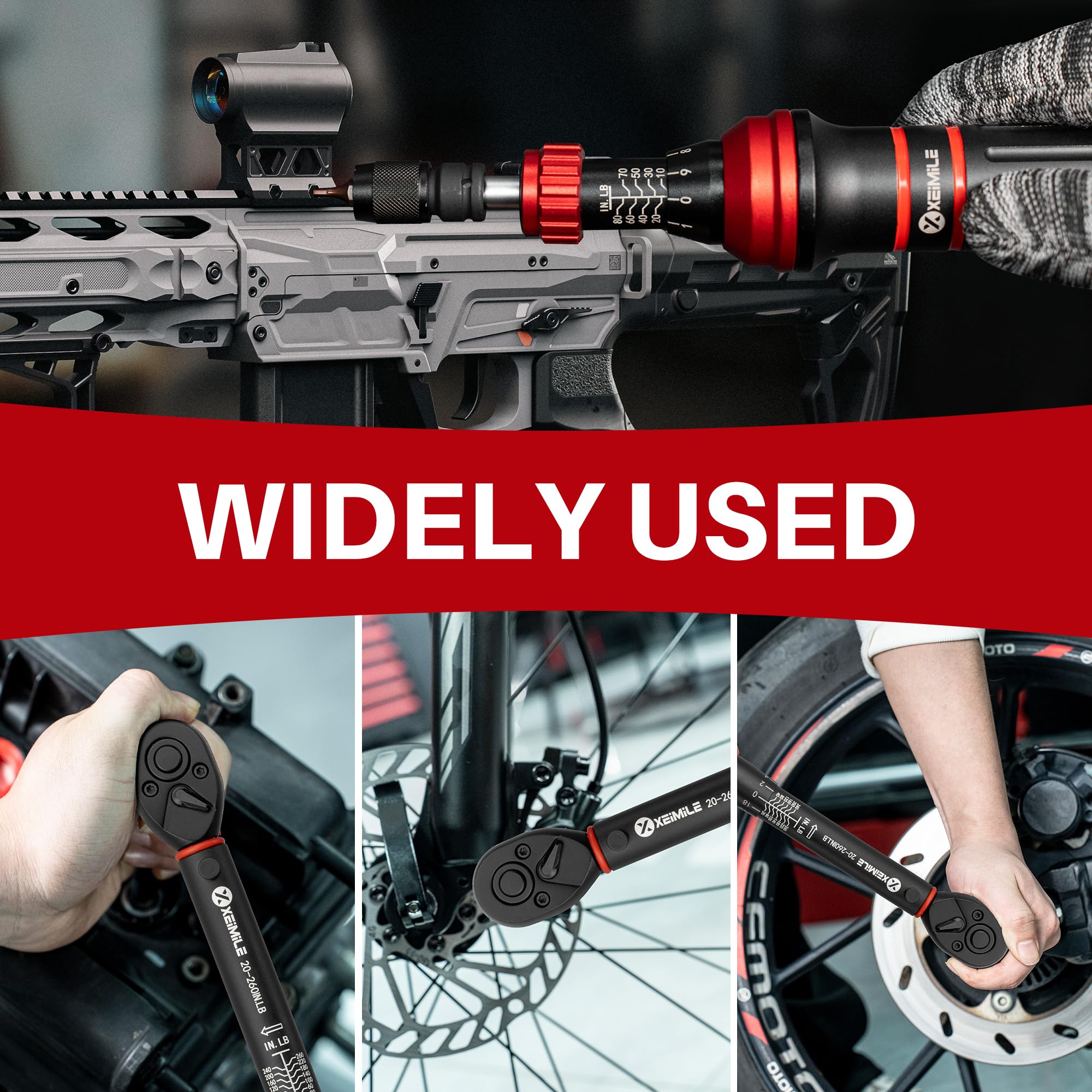XEIMILE accessories coated with anti-rust oil for protection during use.