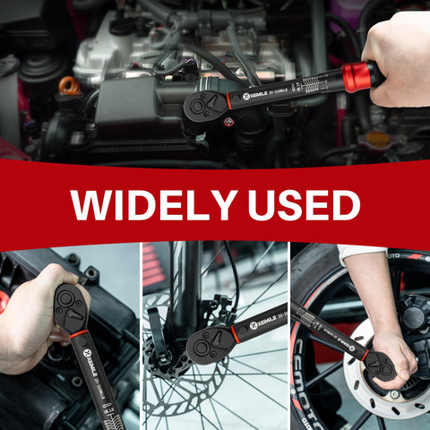 XEIMILE precision bits and sockets ensure versatile repairs for bikes and motorcycles.