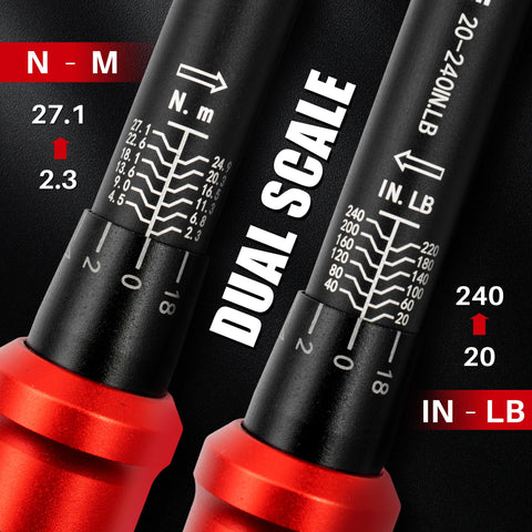 XEIMILE torque wrench 72T ratchet enables smooth bidirectional torque control.