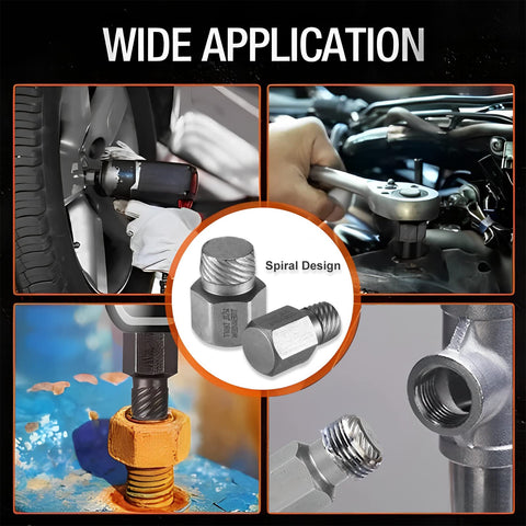 XEWEA EZ Out remover engaging a broken screw