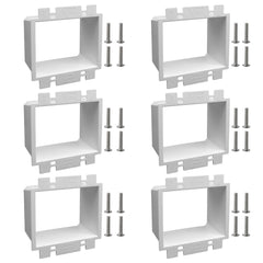 XGGYA 2-Gang BE2 extender packaging with hardware for quick setup
