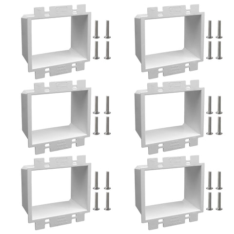 XGGYA 2-Gang BE2 extender packaging with hardware for quick setup