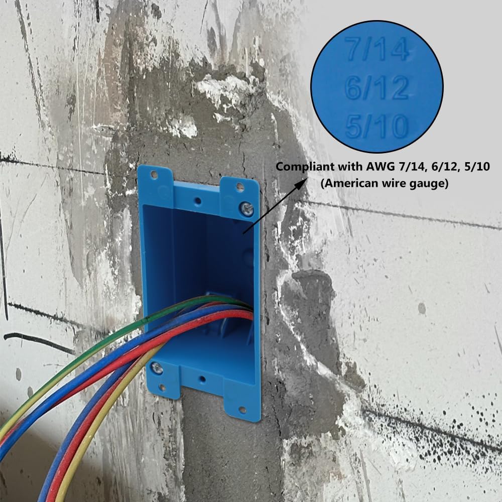 XGGYA compact 1-gang box simplifies retrofits in homes and offices