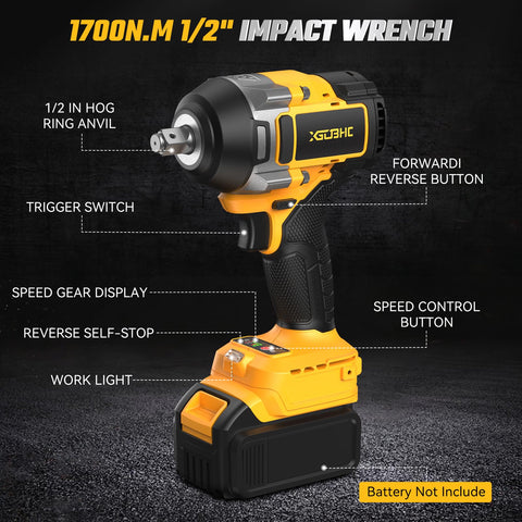 XGOBHC kit includes six sockets for versatile repairs