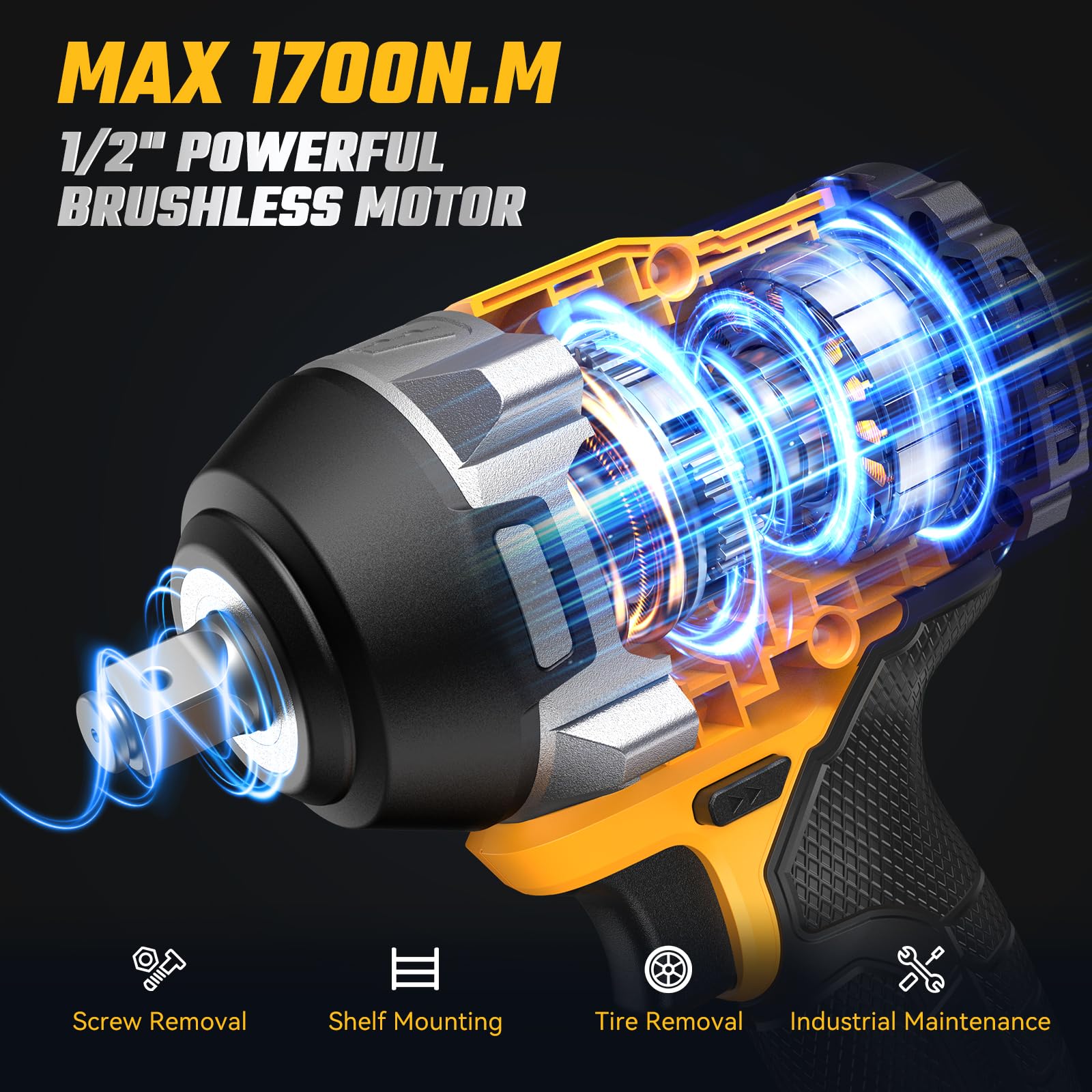 XGOBHC reverse mode with smart brake improves safety