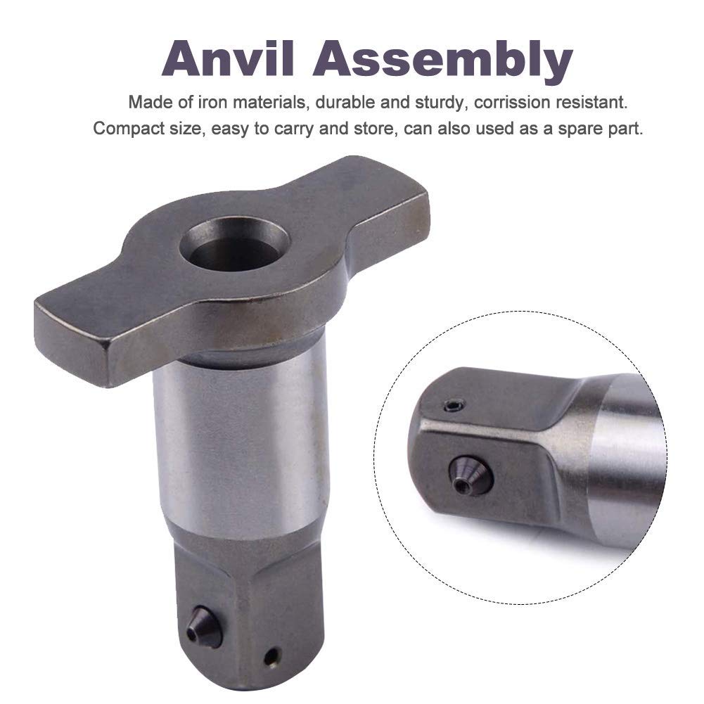 XHBAN N415874 installation view, easy alignment for standard 1/2-inch anvils.