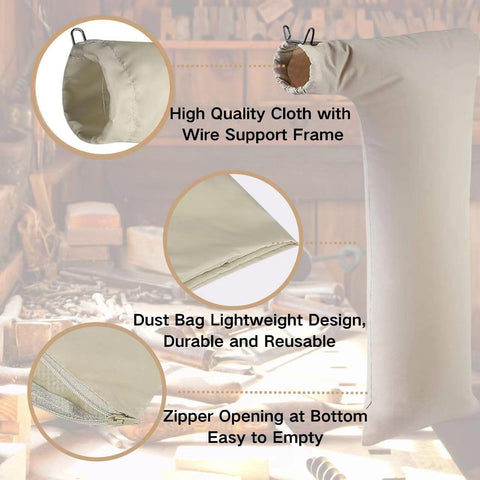 XHBAN wire-frame support detail keeps bag stable during use.
