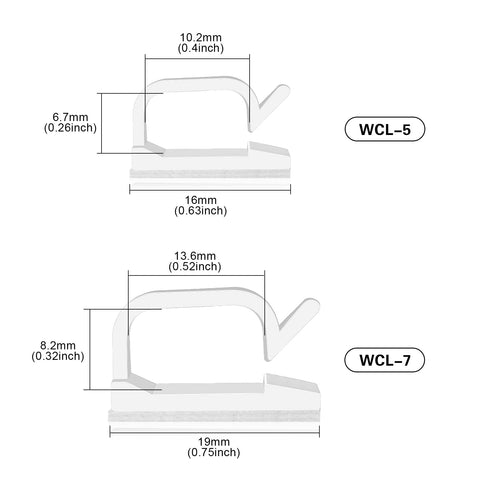XHF adhesive cable clip buckle keeps wires organized.