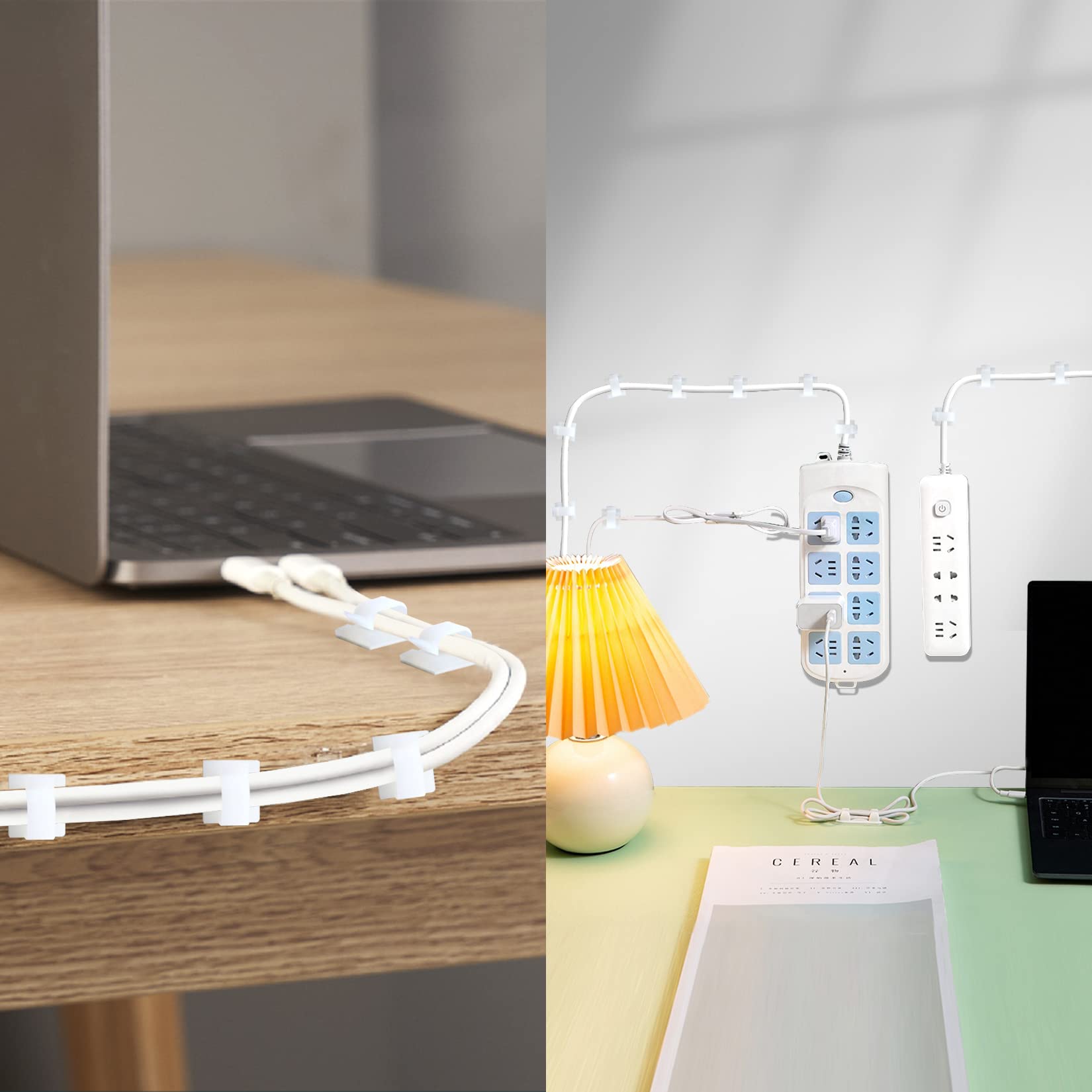 XHF under-desk cable management keeps desks neat.