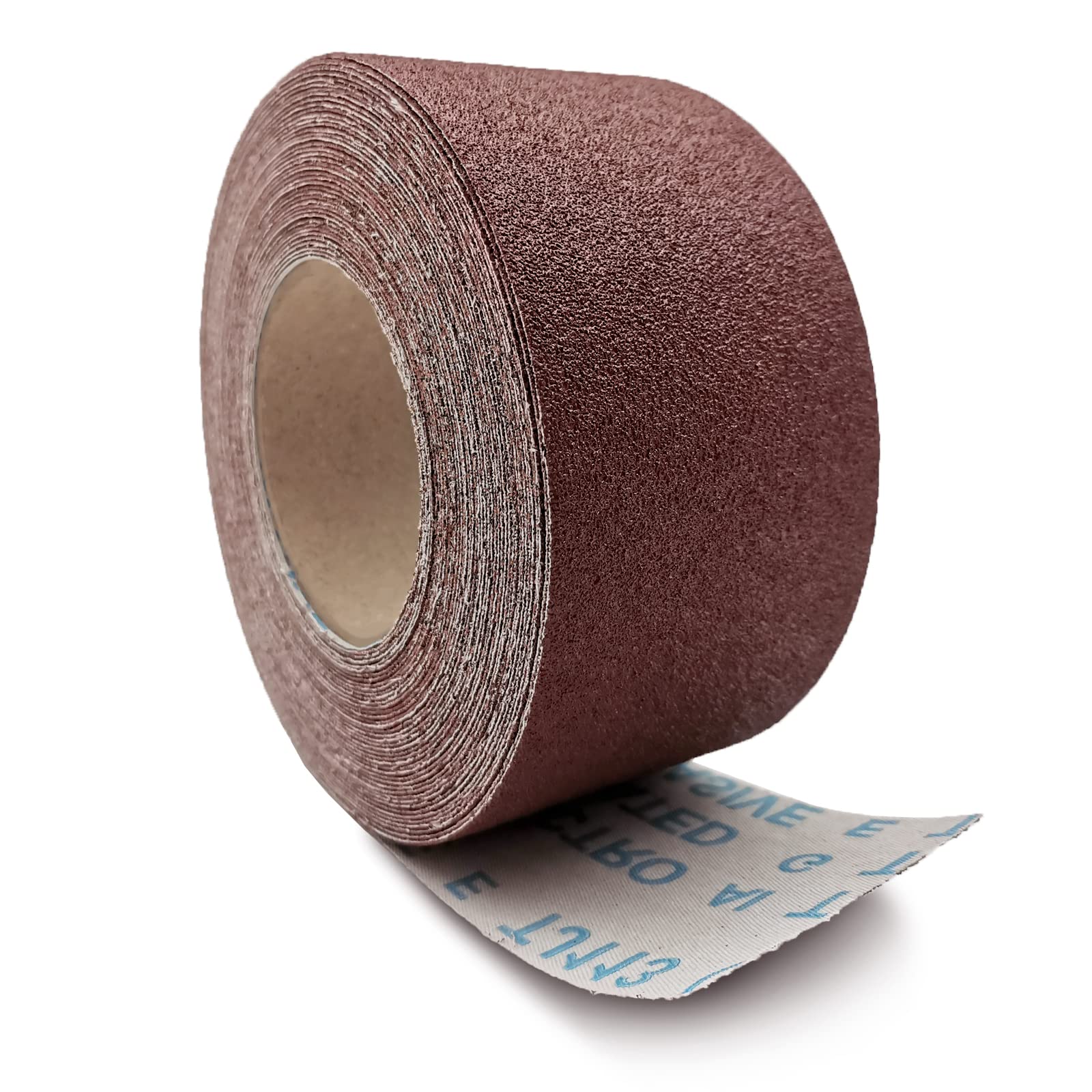 Close-up of aluminum oxide emery material on XHKDSYMC roll