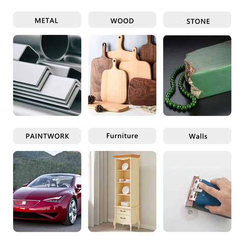 Carpentry and auto repair prep with XHKDSYMC emery roll