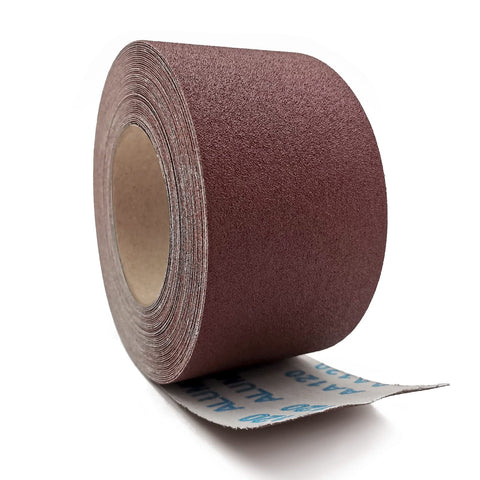 XHKDSYMC emery cloth roll with aluminum oxide for anti-static, wear-resistant sanding.