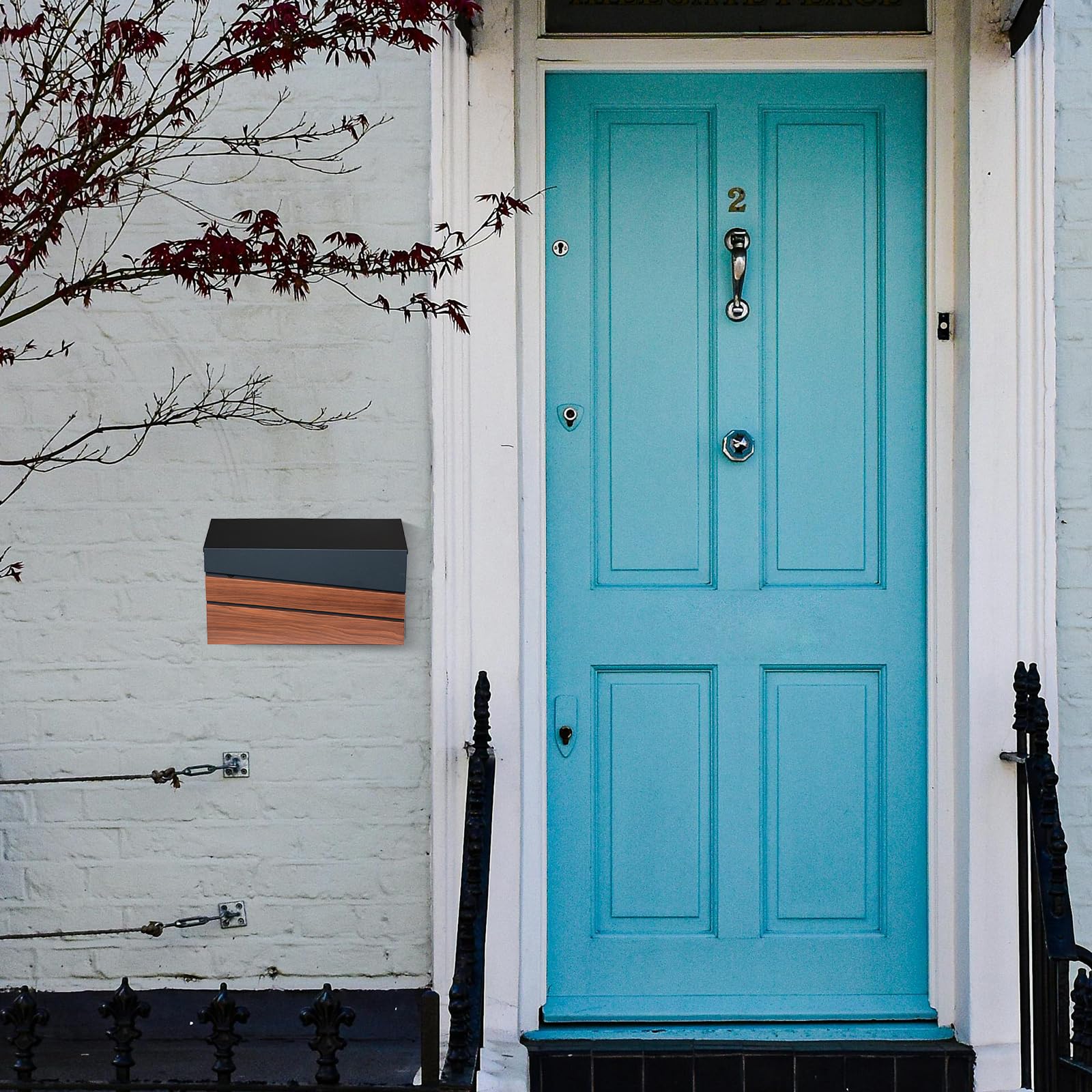 xhlokk weather-resistant exterior protects mail year-round
