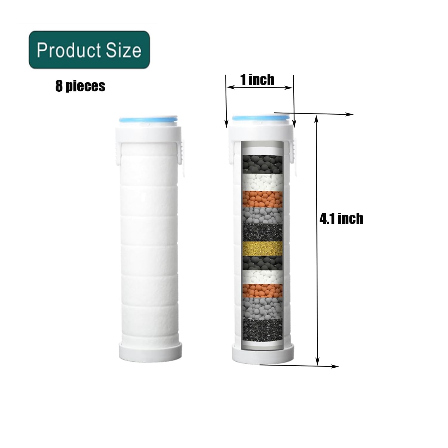 Xianshengle handheld shower head in use with purified water spray