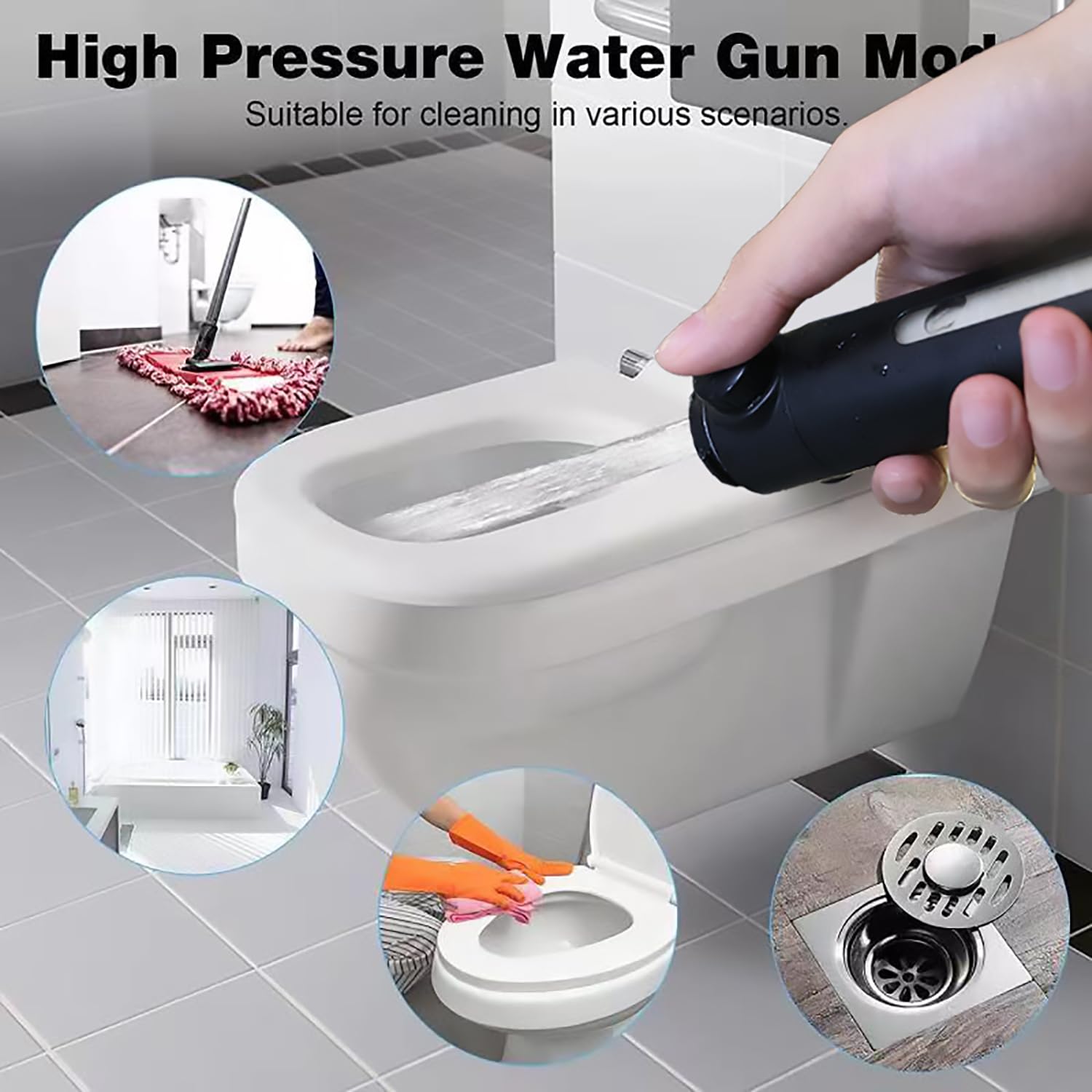 Three PP filters inside the Xianshengle shower head reduce impurities.