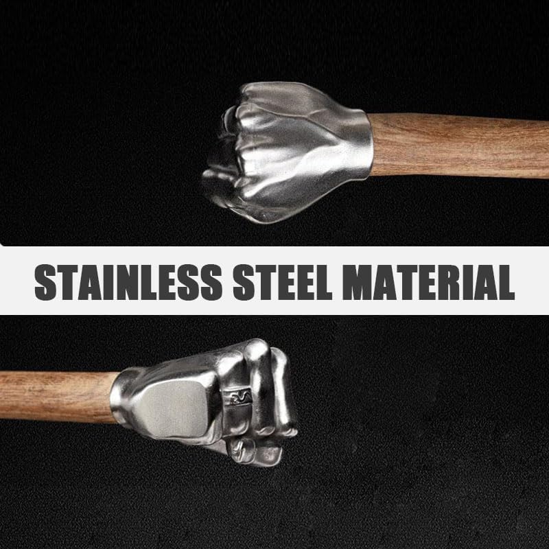 Reinforced hammer head connection design prevents detachment during use.