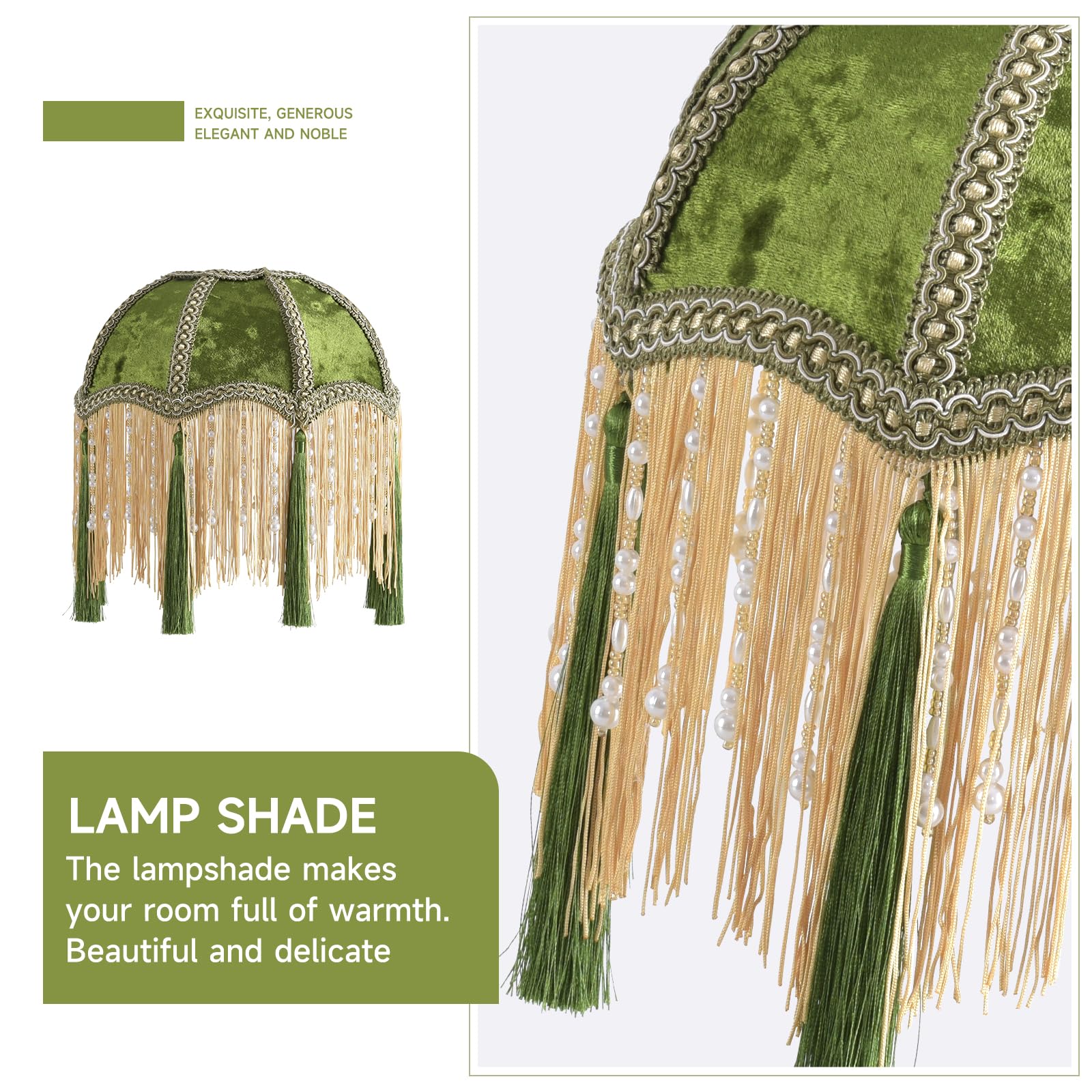Xiaojuande 25 cm lampshade fits small lamps for elegant evenings