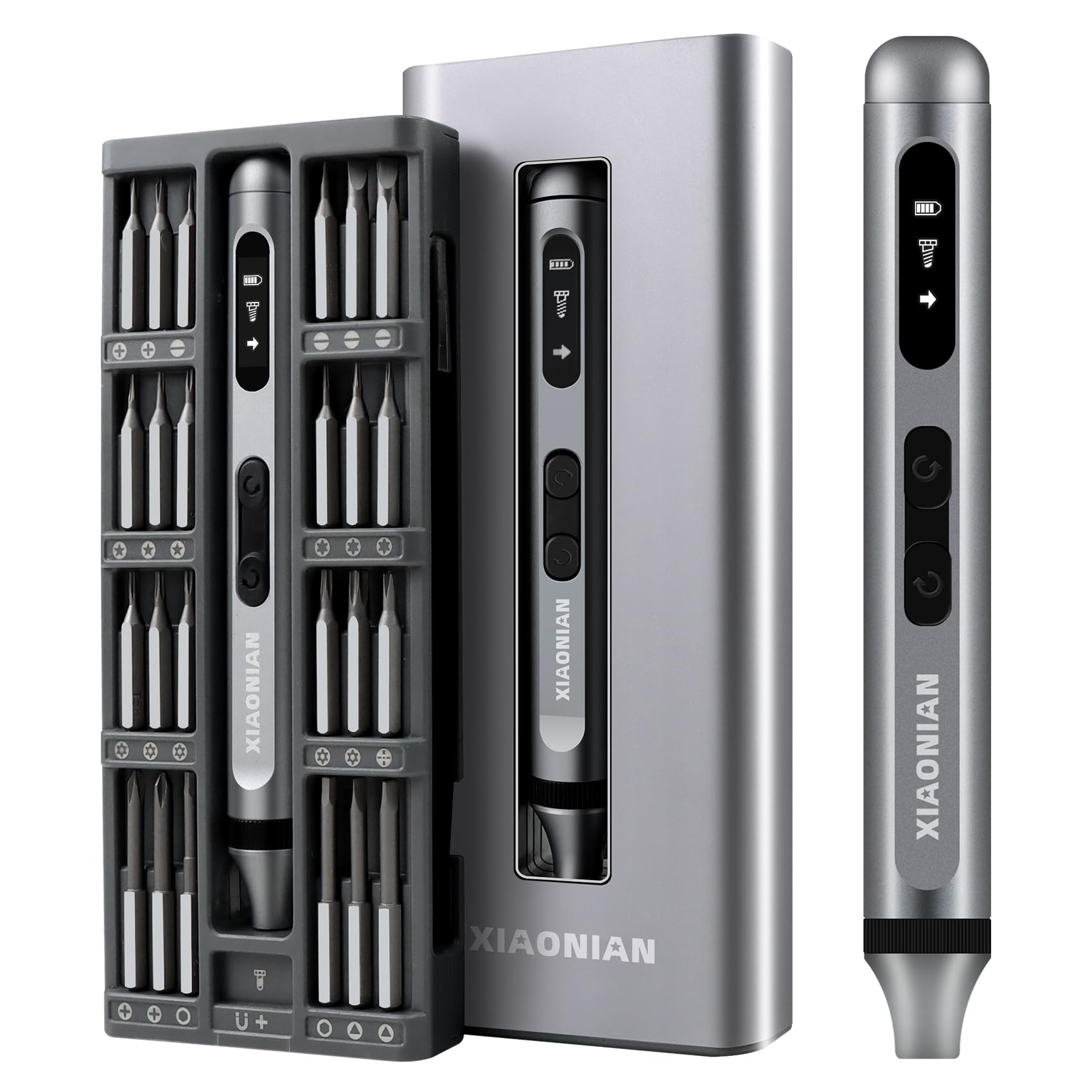 XIAONIAN 52-in-1 screwdriver case highlighting portable organization for quick repairs