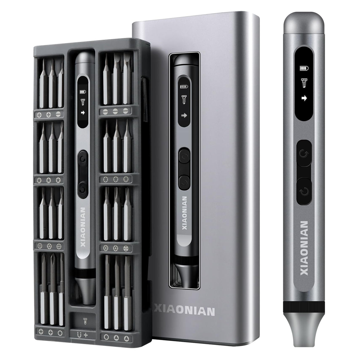XIAONIAN 52-in-1 screwdriver case highlighting portable organization for quick repairs
