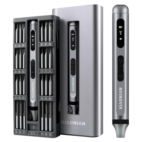 XIAONIAN 52-in-1 screwdriver case highlighting portable organization for quick repairs