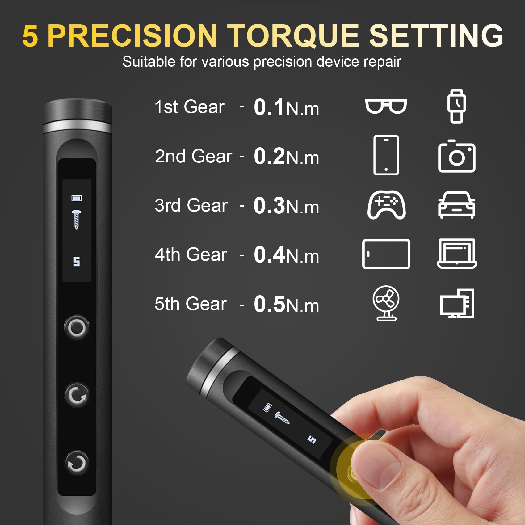 XIAONIAN with LED display showing battery level for precise power awareness