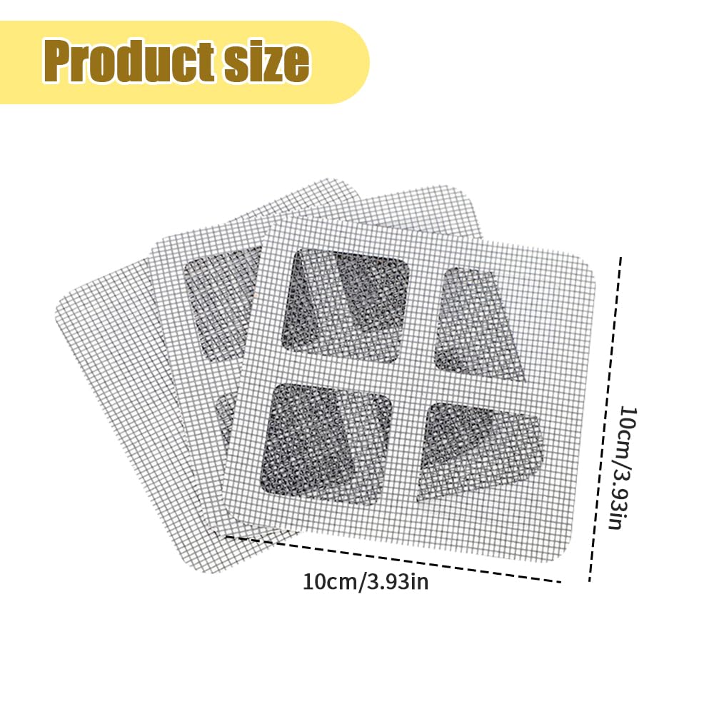 XieJY shower drain mesh filter close-up shows fine hair-catching mesh.