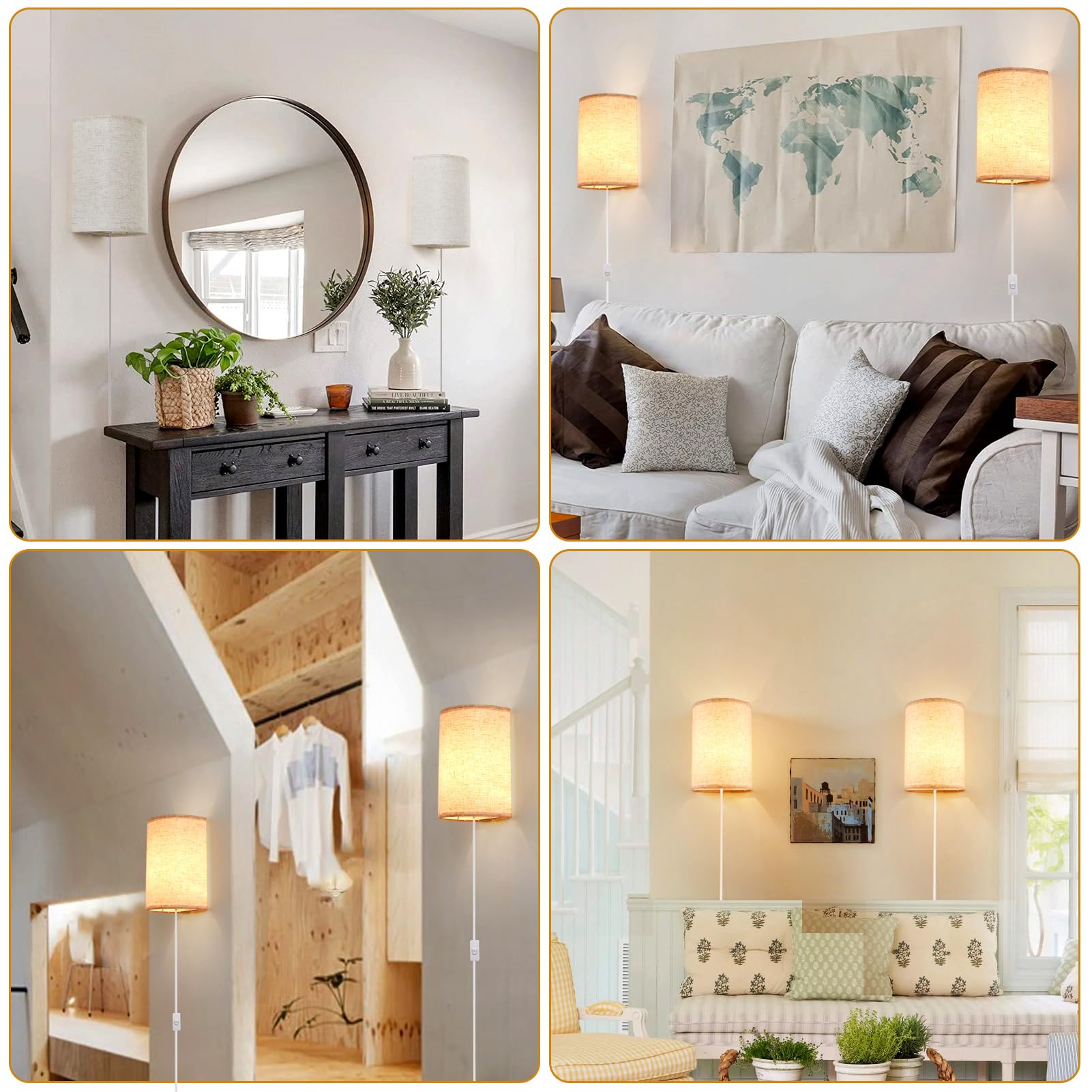 XIEYOR energy-saving LED bulbs included for efficiency