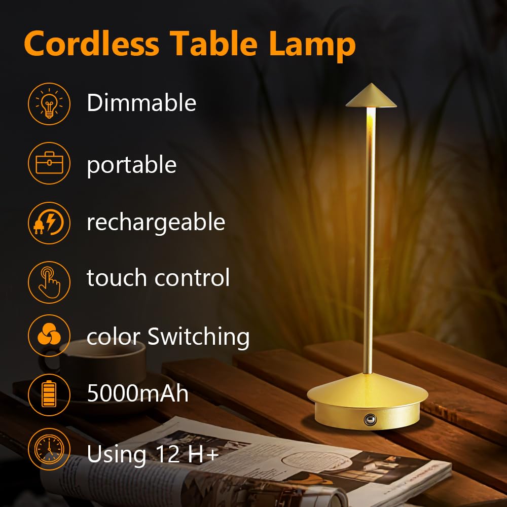 XIH 5000mAh rechargeable lamp highlighting long runtime for emergencies or camping
