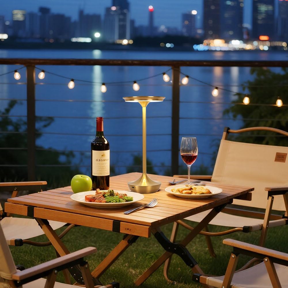 XIH LED table lamp long-lasting night lighting with battery