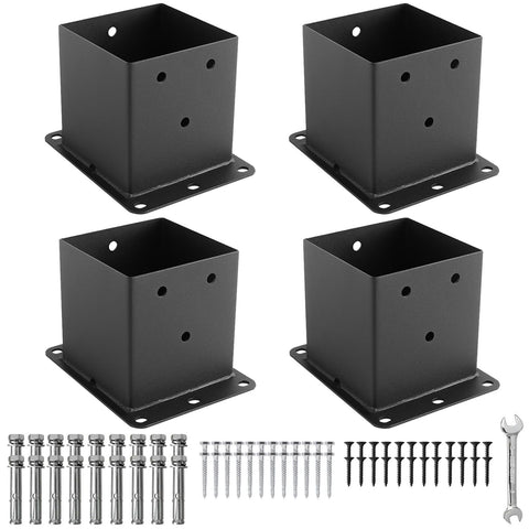 XIHUWZ 4x4 post bracket kit packaging for quick setup