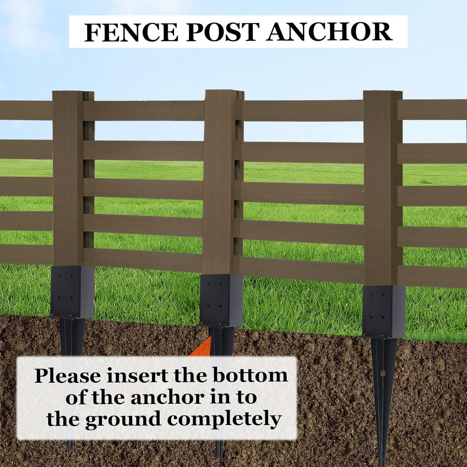 XIHUWZ outdoor use for fences, mailboxes, trellises and more