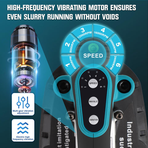 XIIW tile tool powers via Makita 18V battery compatibility.