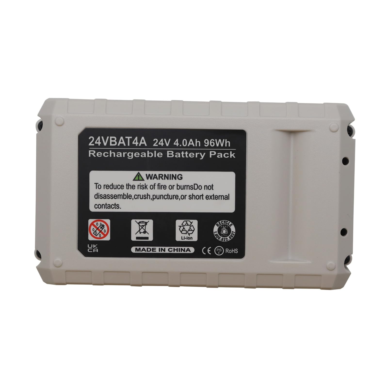Xiixtoo battery packaging includes two 4000mAh batteries for easy replacement.