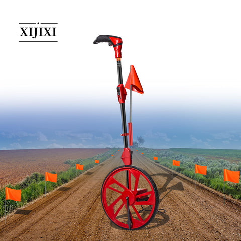 XIJIXI Distance Wheel with backpack included for easy carrying and transport.