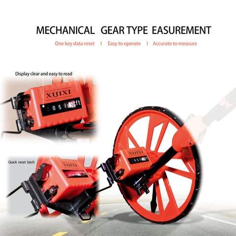 XIJIXI Distance Wheel one-key zero lets you reset at any starting point.