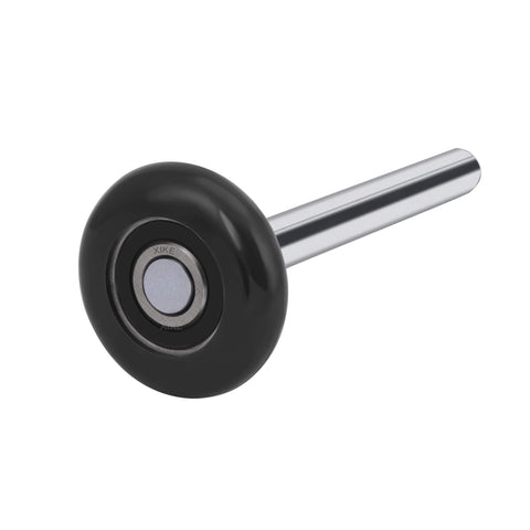 XIKE quiet and durable roller in action on a door.