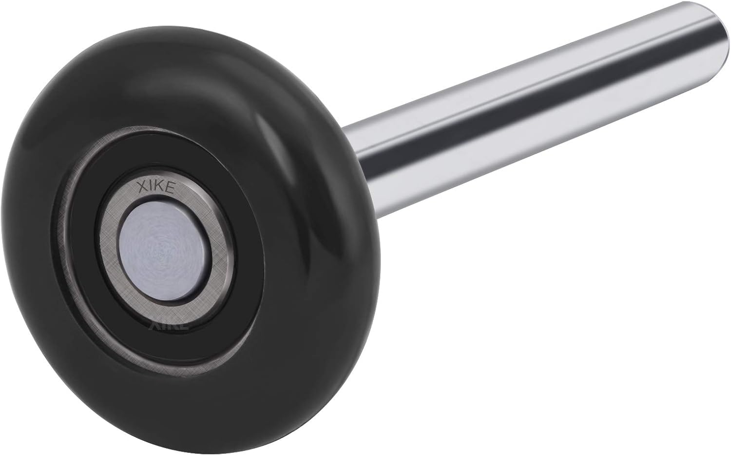 XIKE roller shown in track for quieter door movement