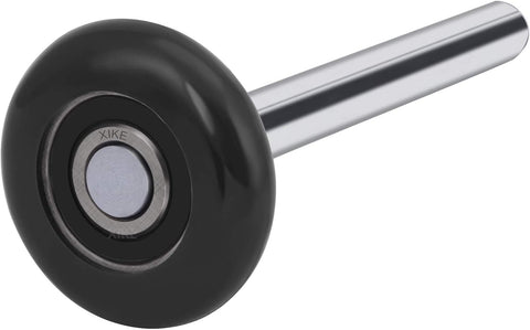 XIKE roller shown in track for quieter door movement
