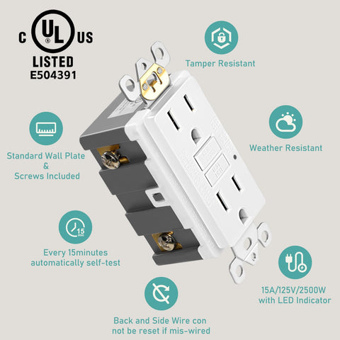 XimaoEase LED indicator on outlet provides quick status at a glance.