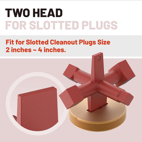Ximoon drain cap removal tool in rugged iron for tough jobs.