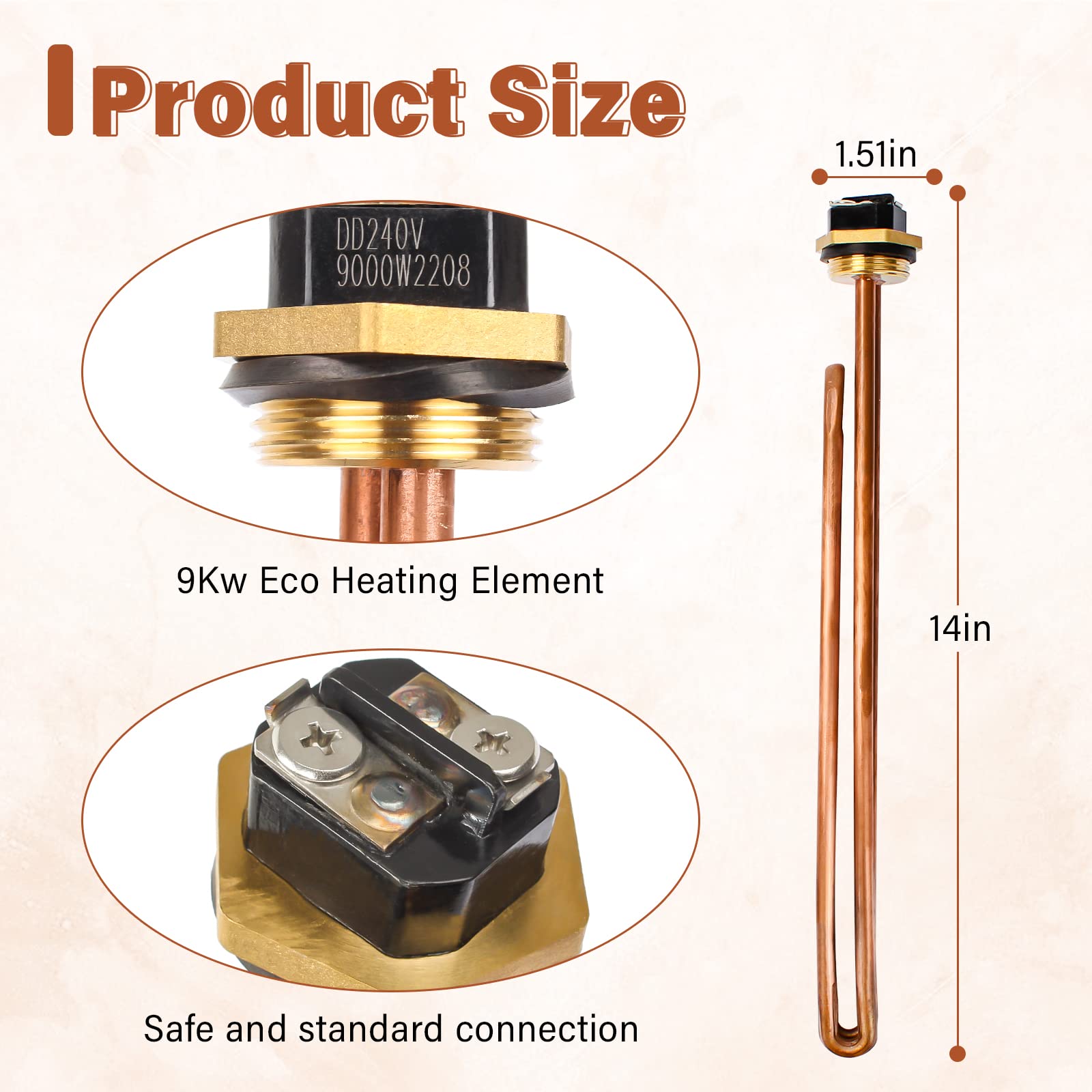 Ximoon HE 90240 replacement for EcoSmart ECO24 offers reliable performance