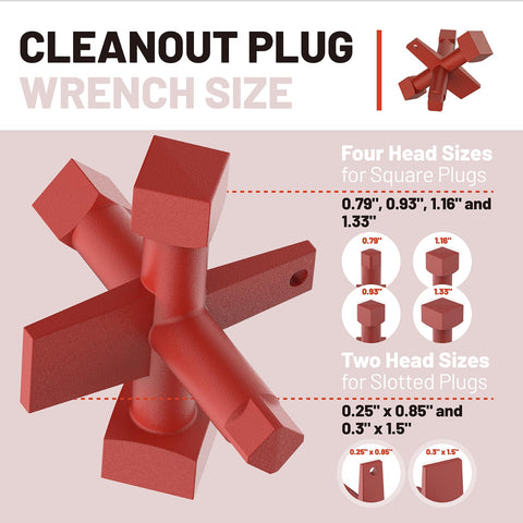 Ximoon heavy-duty iron construction supports repeated use on stubborn plugs.