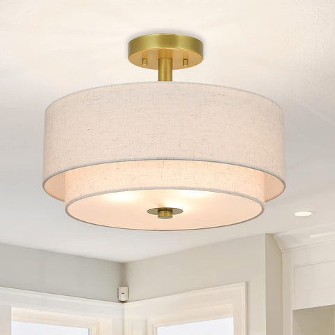 XiNBEi Lighting hardwired ceiling light kit with mounting hardware
