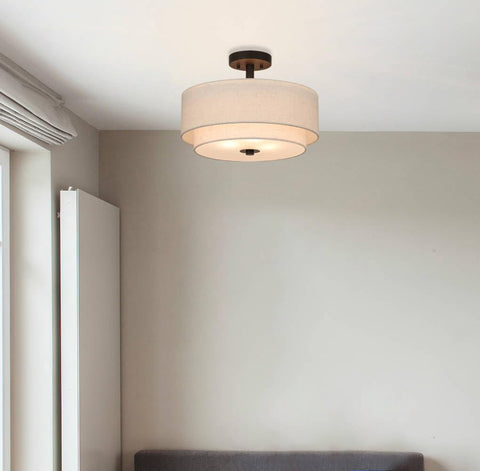 XiNBEi Lighting dark bronze canopy provides a premium, timeless finish