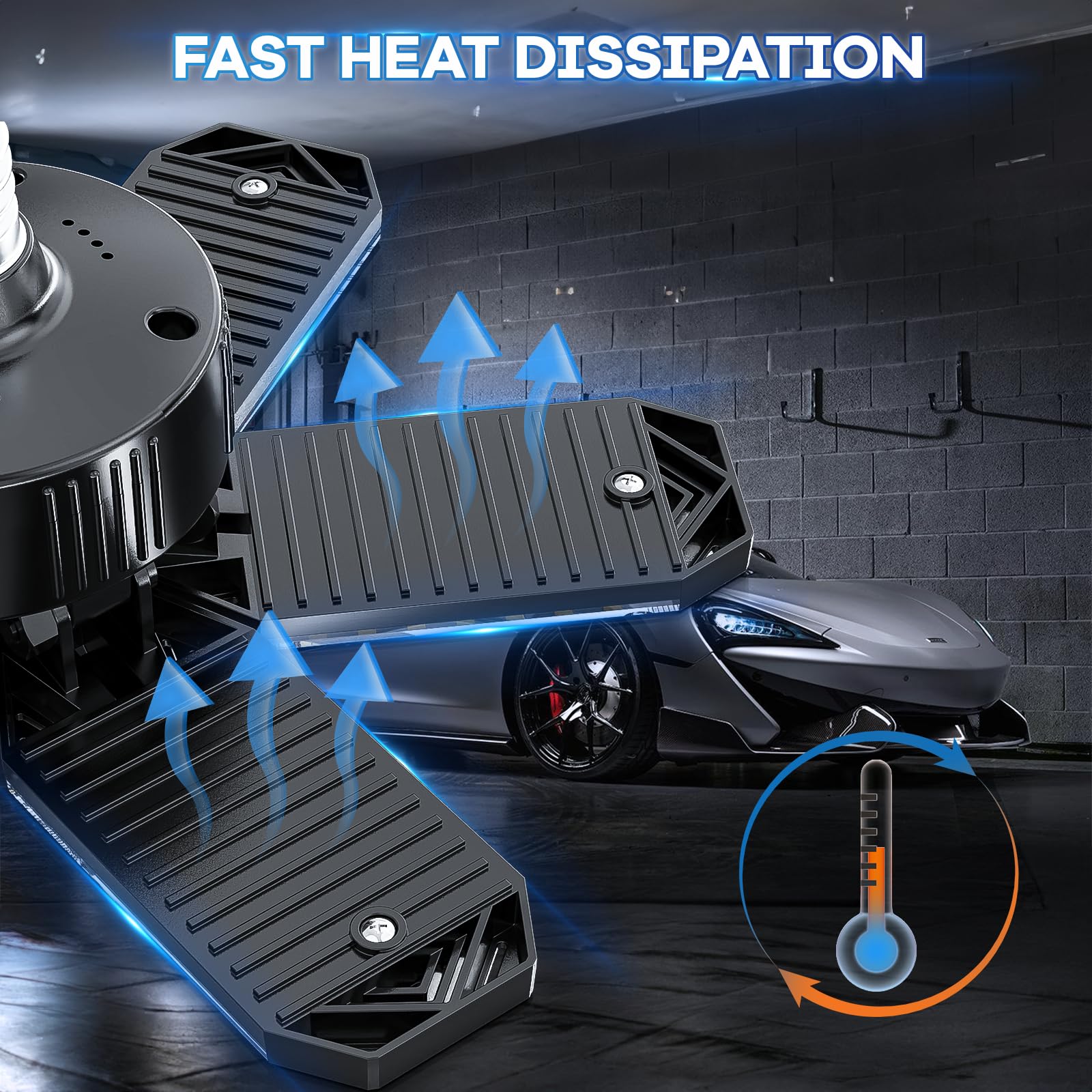 XINGHUANLIT aluminum heat sink for cool operation and longevity