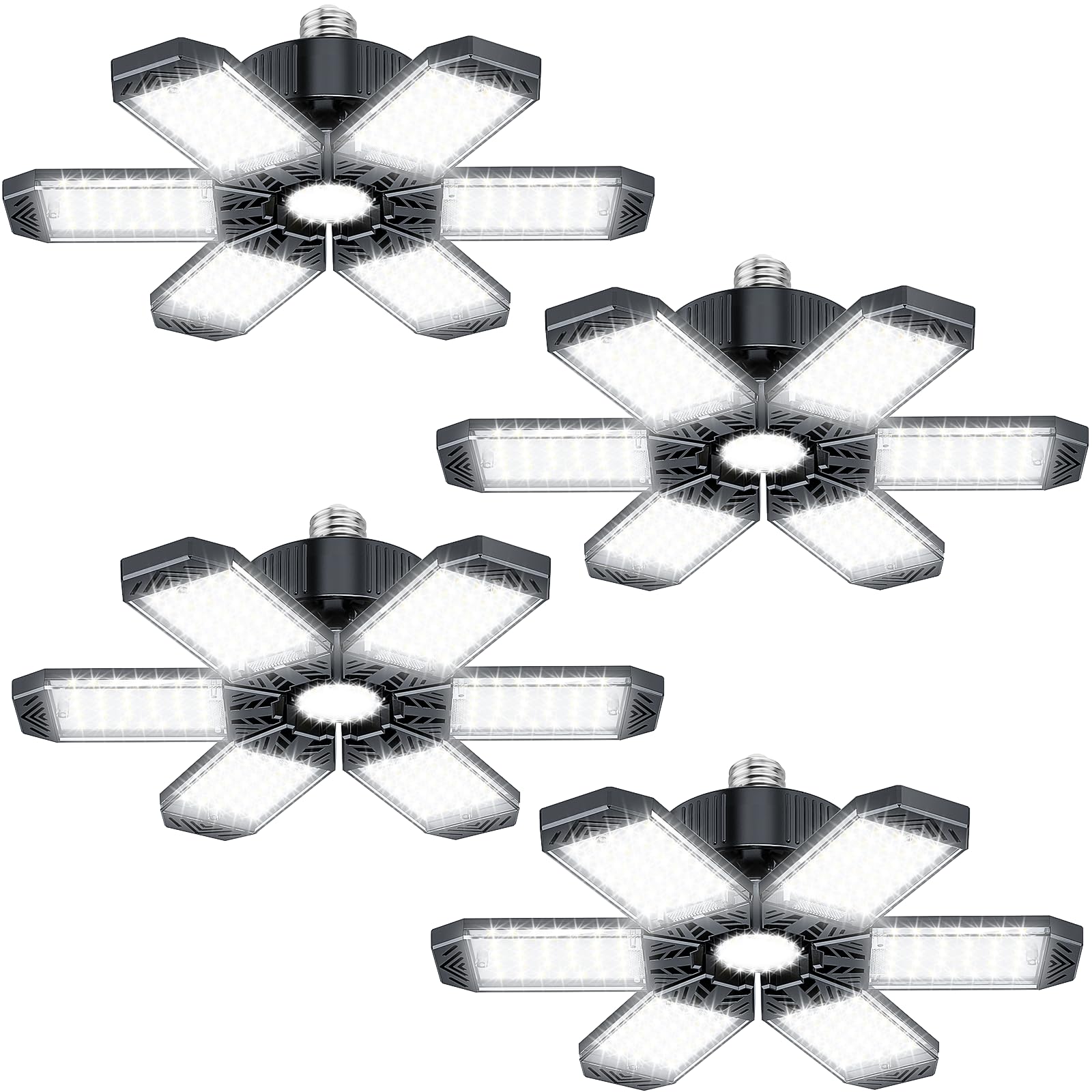 XINGHUANLIT garage lighting with 360 degree illumination for full visibility in the space