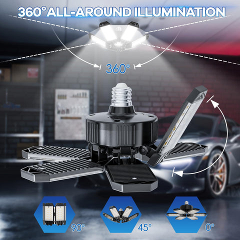 XINGHUANLIT versatile lighting suitable for garage, barn, warehouse and workshop spaces