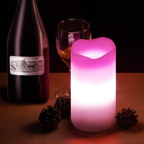 XingsLight candle runs on batteries or USB for flexible placement