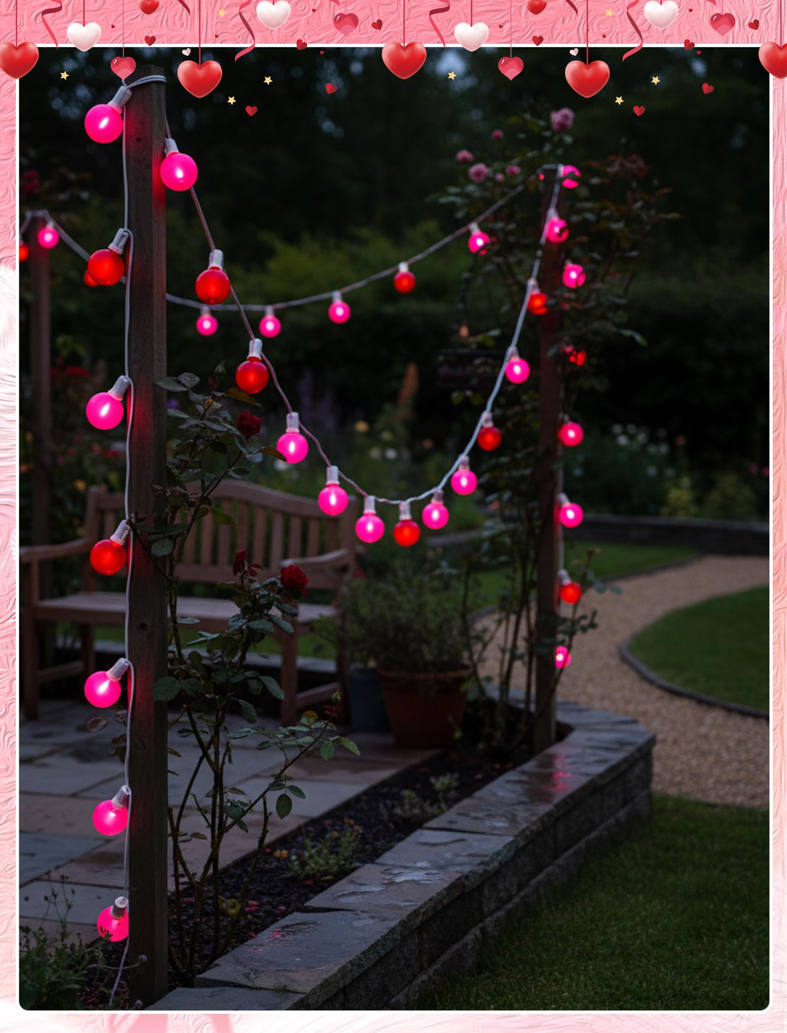 Xingzd G40 warm 2200K light adds gentle romance to weddings.