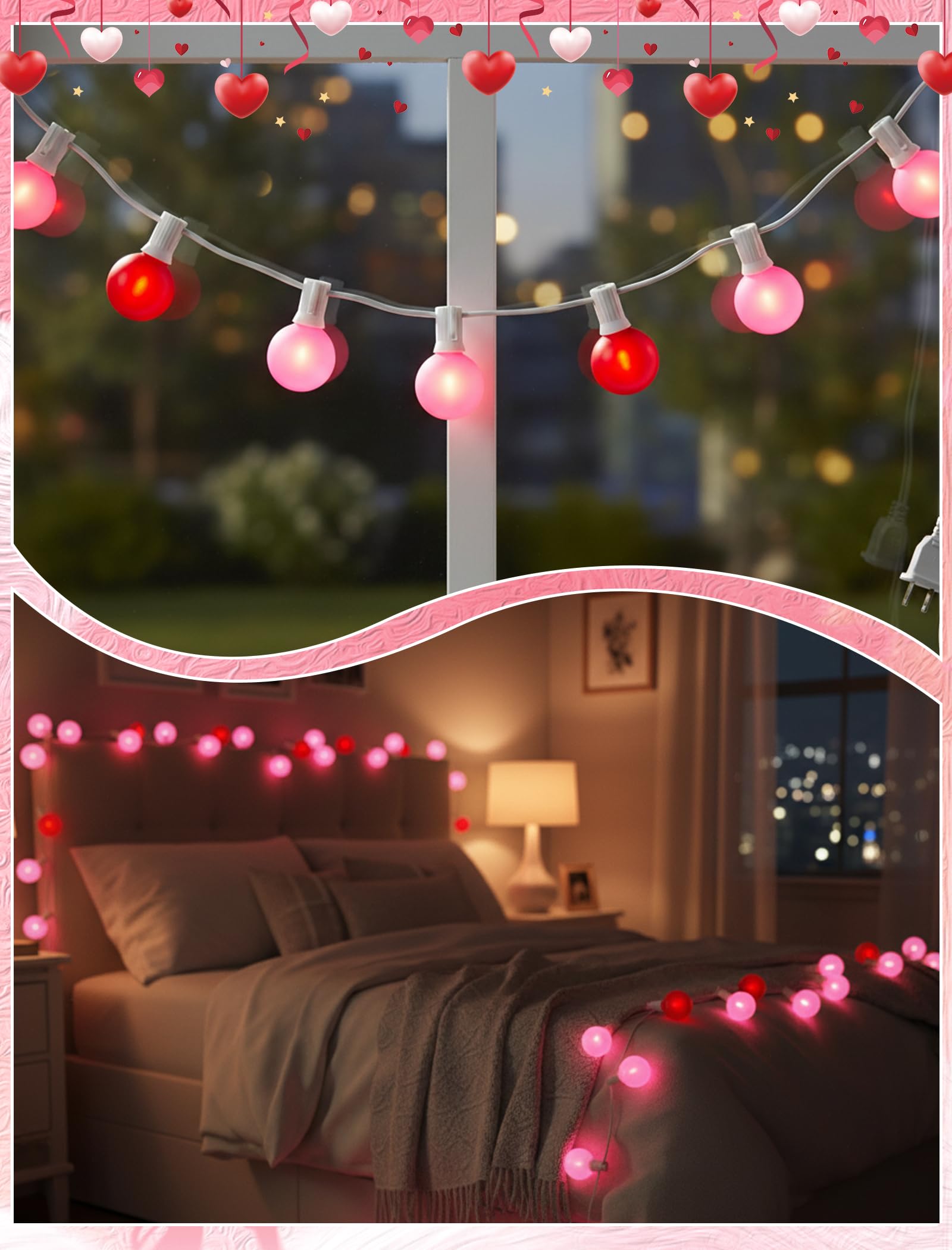 Xingzd G40 ideal for patios, walls, fences, or trees.